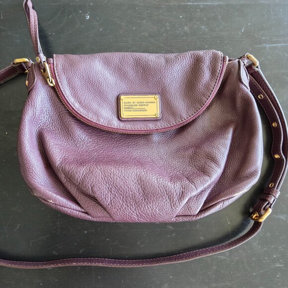 Vintage Marc Jacobs Burgundy Bag - Picture 1 of 9